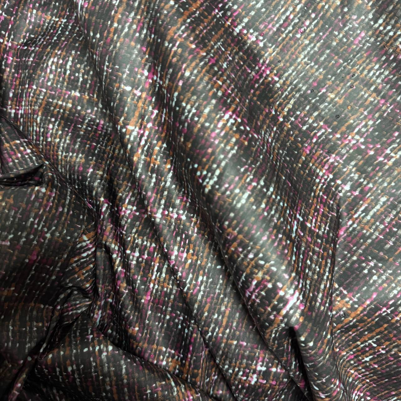 Плащівка лаке, імітація твіду, фото 1