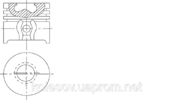 Поршни FORD Transit 2.5TDI
