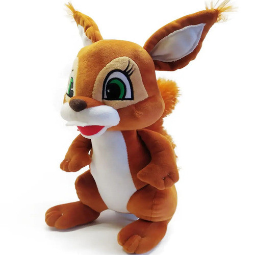 М'яка іграшка "Білка" 28*14*19 см. великі вишиті очі ТМ Копіца (00419), фото 1