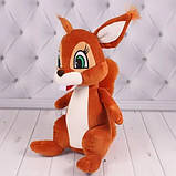 М'яка іграшка "Білка" 28*14*19 см. великі вишиті очі ТМ Копіца (00419), фото 2