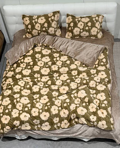 Тепла постільна білизна L&M Home Textiles - двухспальний розмір, фото 1