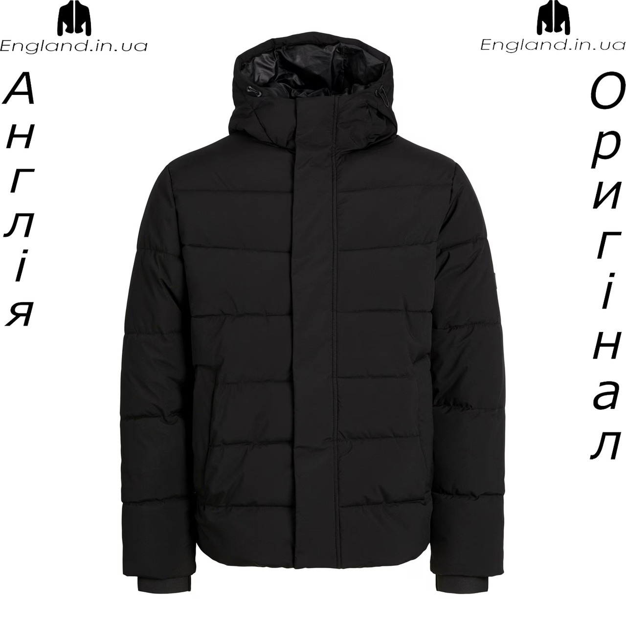 Куртка стьогана чоловіча Jack & Jones (Джек енд Джонс) з Англії - зимова, фото 1