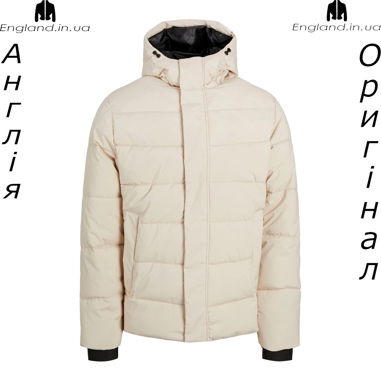 Куртка стьогана чоловіча Jack & Jones (Джек енд Джонс) з Англії - зимова, фото 1