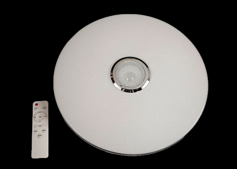 Світлодіодна люстра Splendid-Ray 1999515/30W*2 LED+BLUETOOTH (WT), фото 1