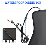 Підігрів сидіння (сиділа) мотоцикла ATV скутера 36,5*29,5 см, фото 4