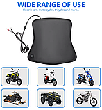 Підігрів сидіння (сиділа) мотоцикла ATV скутера 36,5*29,5 см, фото 7