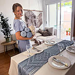 Набір матеріалів №27 Натуральний для МК «Ранер макраме», декор для сервірування столу, фото 4