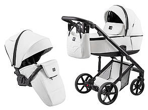 Коляска 2 в 1 Adamex Dolce Eco SA-1 білий
