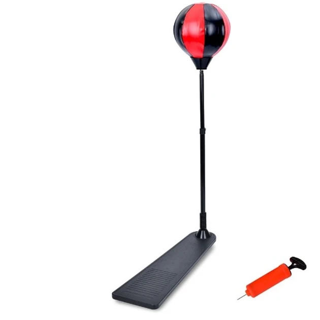 Боксерський дитячий набір MR 1257 надувна груша-стійка 120 см з помпою, фото 1