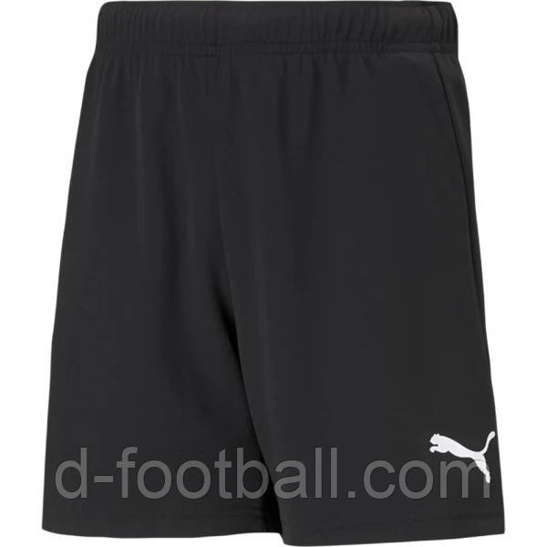 Дитячі шорти Puma Team Rise Short Jr 704943-04, Чорний, Розмір (EU) — 164cm, фото 1