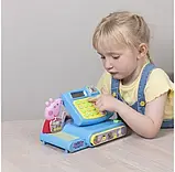 Peppa Pig Іграшкова каса - дитячий магазин із касовим апаратом Свинка Пеппа Іграшка Касовий апарат, фото 4