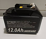 Акумулятор Power-Profi для Makita BL1890B, Макіта, BL1890, BL1860, BL1850 632G12-3 12 Ah 18V, фото 2