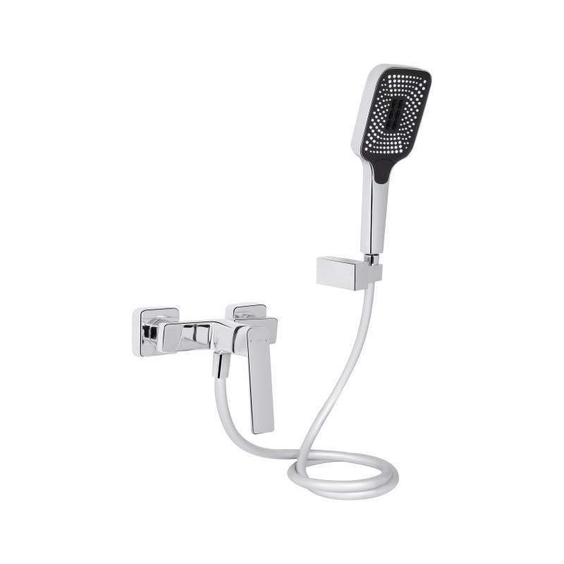 Змішувач для душу Qtap Capricorn з душовим гарнітуром Chrome (k35) QTCAP4060102C48221, фото 1