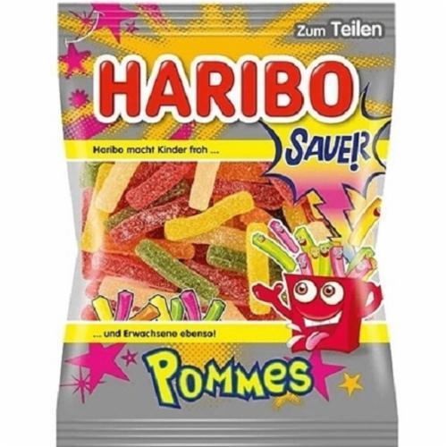 Цукерки желейні Haribo Pommes Sauer яблуко кисле 175 g, фото 1