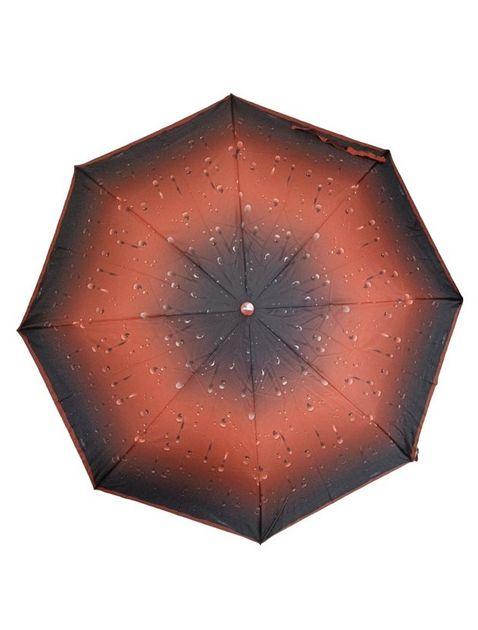 Парасолька Toprain 2056 напівавтомат жіночий на 8 спиць Краплі Червона, фото 1