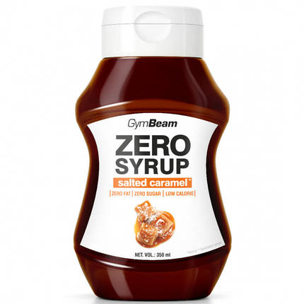 ZERO СИРОП Солона карамель - GymBeam, фото 1