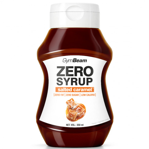 ZERO СИРОП Солона карамель - GymBeam