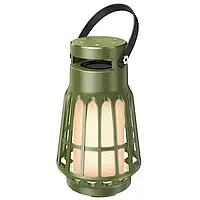 Bluetooth Колонка Hoco BS61 Wild fun outdoor campinh light Olive Green