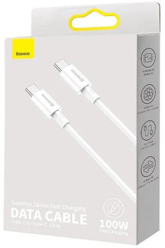 Швидкісний кабель Baseus Type-C to Type-C 100W XPRO CALD000202 (33704-01_176), фото 1