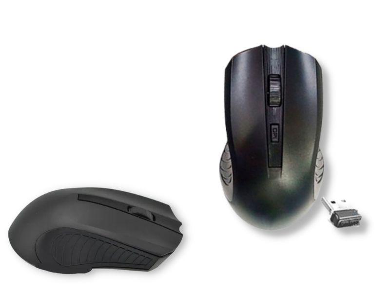 Бездротова оптична ергономічна миша XPRO M220 чорна (6968), фото 1