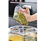 Органайзер для круп на 6 відділень з обертанням на 360 градусів XPRO до 5 кг (41938-_592), фото 9