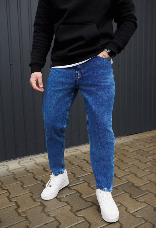 Молодіжні джинси чоловічі Staff 13 blue, фото 1