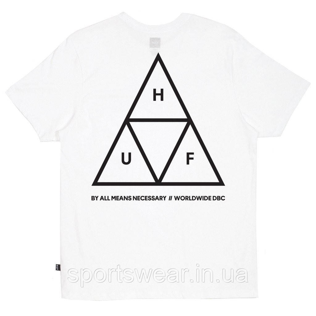 Футболка біла HUF WORLDWIDE DBC чоловіча "" В стилі Huf ""