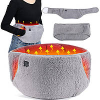 Зігріваючий пояс для спини та рук, від USB, 105см / Електрична грілка для рук / Пояс грілка для живота та спини / Електрогрілка