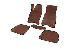 Килимки EVA для Audi A6 C5 1997-2001 коричневі Етилвінілацетат