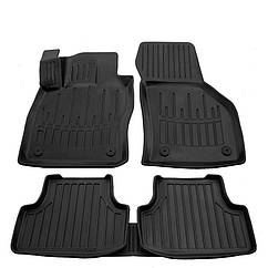 Килимки Stingray 3D для Skoda Karoq Поліуретан (5 шт)