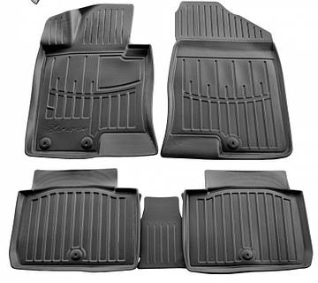 Коврики 3D Stingray для Hyundai Sonata YF 2010-2014 гг. Полиуретан (5 шт)