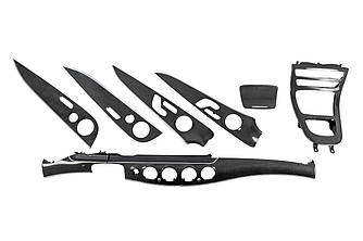 Накладки на панель (Карбон) для Mercedes E-сlass W213 2016-2023 рр