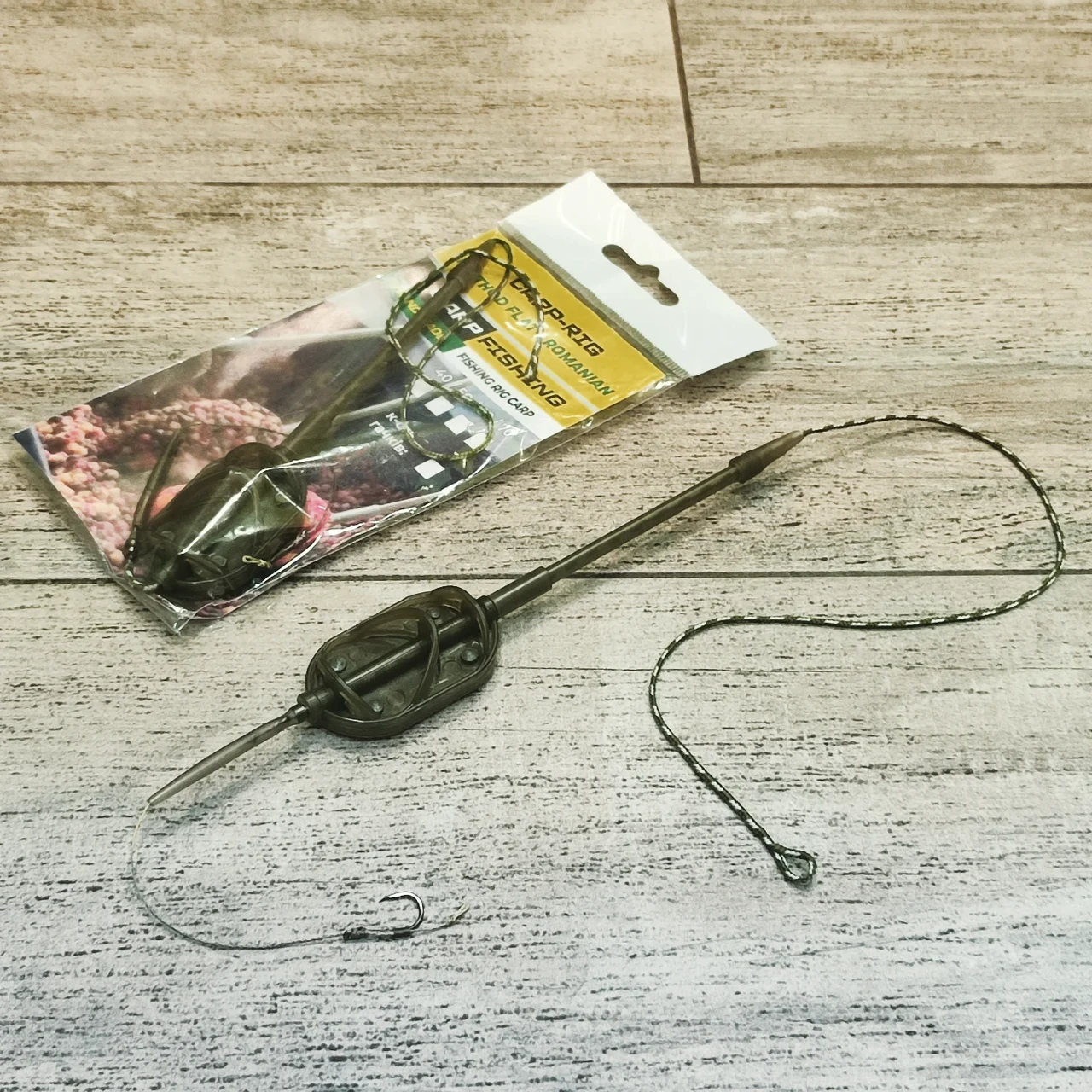 🇺🇦 Короповий монтаж «Method Flat-Romanian» , вага 40 грамів🇺🇦, фото 1