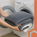 Ковдра з підігрівом 180х130 см, ковдра електрична з підігрівом Електричне покривало з підігрівом Електроковдра, фото 5