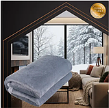 Ковдра з підігрівом 180х130 см, ковдра електрична з підігрівом Електричне покривало з підігрівом Електроковдра, фото 4