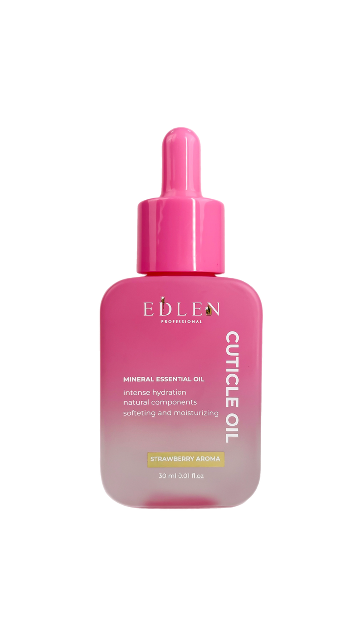 Олійка для кутикули Edlen Cuticle oil strawberry aroma, 30 мл, фото 1