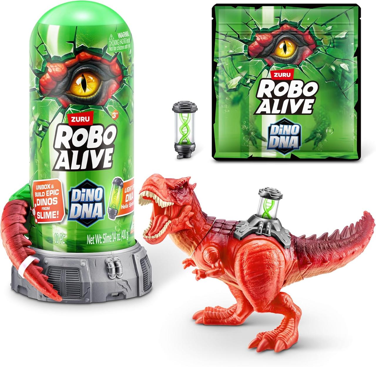 Інтерактивний ігровий набір ДНК Тиранозавра Pets and Robo Alive 71139A, фото 1