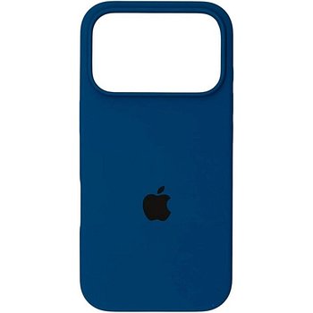 Силіконовий чохол для Apple iPhone 17 Pro Max Navy-Blue