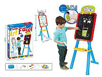 Мольберт YM 826 двосторонній, крейда, маркери пиши-витирай , магніти, в коробці [Склад: Одеса №4]