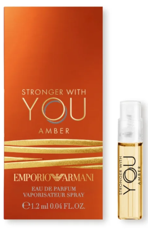 Парфумована вода унісекс Giorgio Armani Emporio Armani Stronger With You Amber Eau de Parfum1.2 мл Пробник, фото 1