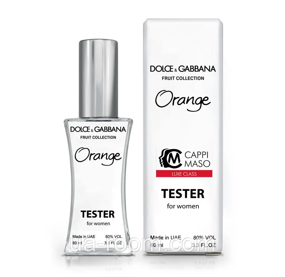 Тестер унисекс LUXE CLASS Dolce&Gabbana Fruit Collection  Orange, 60 мл., фото 1
