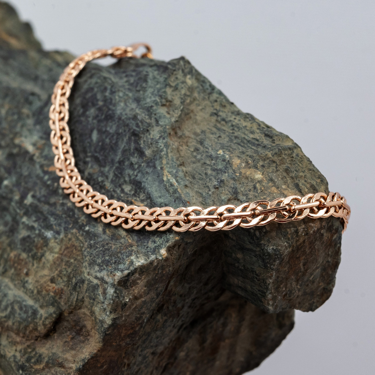 Браслет 56904 ширина 4 мм позолота РО довжина 22, фото 1