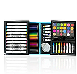 Двоярусний дитячий набір для малювання в кейсі Art Set 82 предметів синій, фото 4