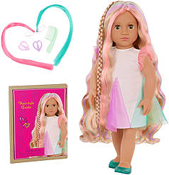 Лялька Our Generation — Тессі зі зростаючим різнокольоровим волоссям, 46 см