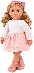 Лялька Our Generation — Еффі в рожевій спідниці з воланами, 46 см