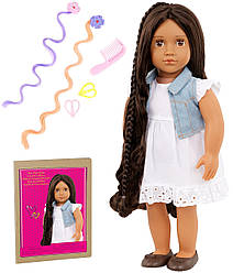 Лялька Our Generation — Перла зі зростаючим волоссям, 46 см