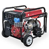 Потужний генератор на 7 кВт LIFAN LF7GF-4LS (ГАЗ-БЕНЗИН) з электростартером