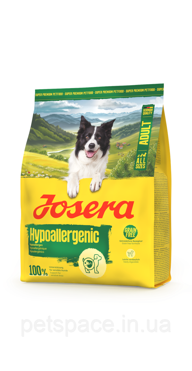 Сухий корм Josera A/S Adult Hypoallergenic (Йозера гіпоалергенний) 900г., фото 1