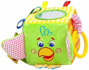 Підвіска на коляску кубик Зоо "Попугай Проказник" Macik 110202-01