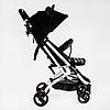 Коляска прогулянкова дитяча JOY Elegans 30 кг Black and white 118553, фото 3